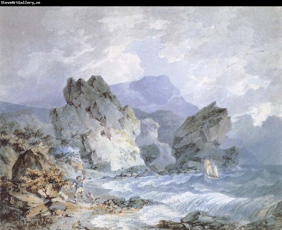 Joseph Mallord William Turner Landscape of Seashore